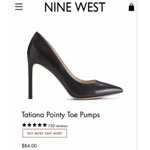 VEUC NINE WEST TATIANA PUMPS